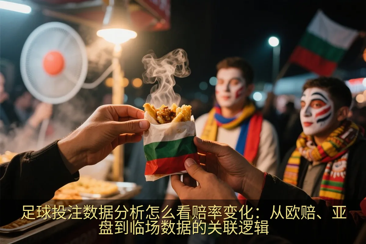 赔率曲线与比赛数据看板组合示意图